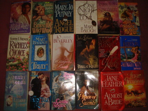 Lot of 10 HISTORICAL ROMANCE Paperback Books Popular Love RANDOM UNSEARCHED MIX