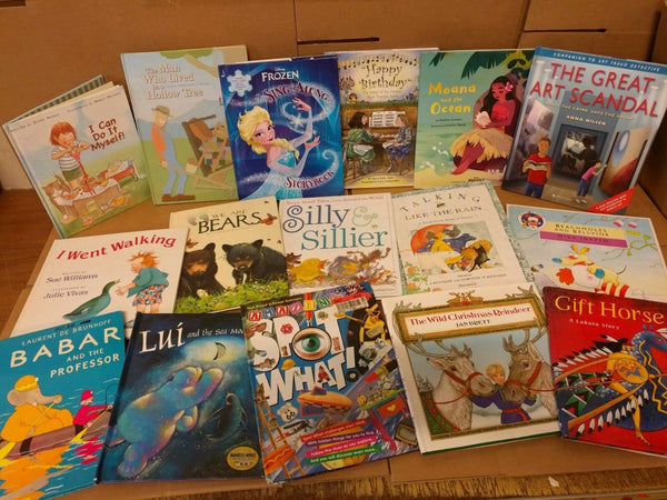 Lot of 10 ALL HARDCOVER Children Reading Books Bedtime-Story Time Kid MIX RANDOM