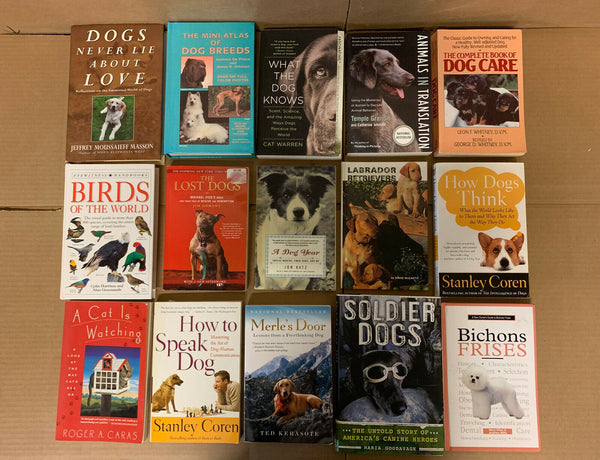 Lot of 20 Pets Animal Dogs Cats Fish Birds Training Horse Books RANDOM*MIX