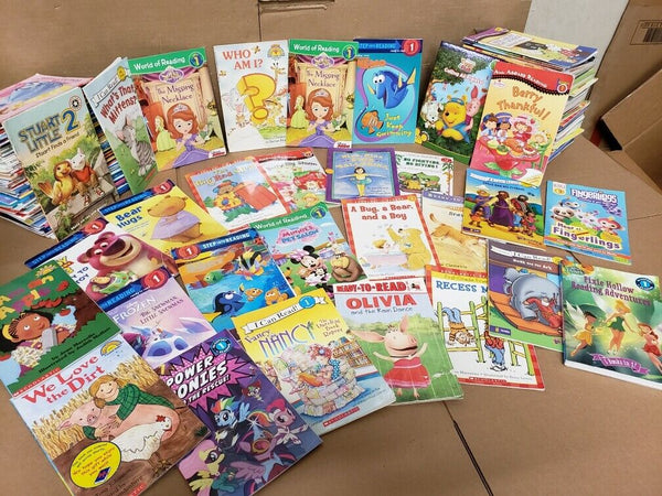 Lot of 10 Level 1 BOOKS FOR GIRL~RL~Ready to-I Can Step into Learn Read - RANDOM