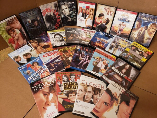 Lot of 10 DVD Action Drama Comedy Romance SCI-FI Adventure Movie RANDOM BUNDLE