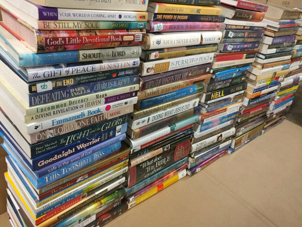 Lot of 10 Christian Prayer Sermon Christ Theology Meditation Books RANDOM*MIX