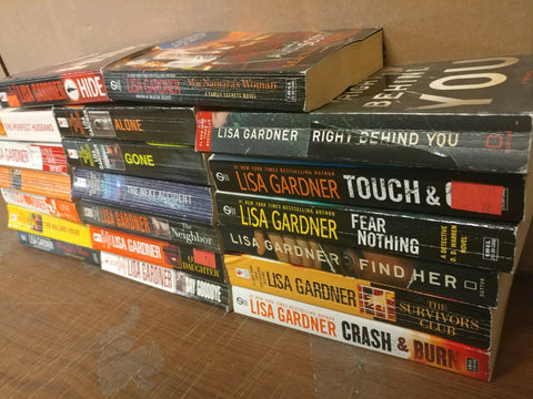 Lot of 10 LISA GARDNER Mystery Books FBI PROFILER D.D. WARREN Paperback *RANDOM*