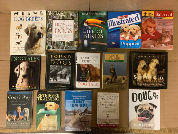 Lot of 20 Pets Animal Dogs Cats Fish Birds Training Horse Books RANDOM*MIX