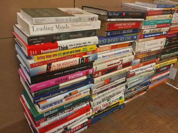 Lot of 10 Business Leadership Management Economic Investment Marketing Book MIX