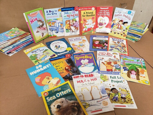 Lot of 10 Level 1 BOOKS FOR GIRL~RL~Ready to-I Can Step into Learn Read - RANDOM