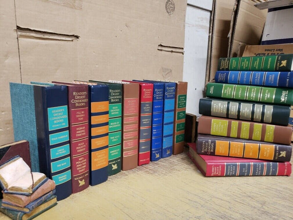 Lot of 10 Readers Digest Books for Decor Interior Design Wedding Home RANDOM MIX
