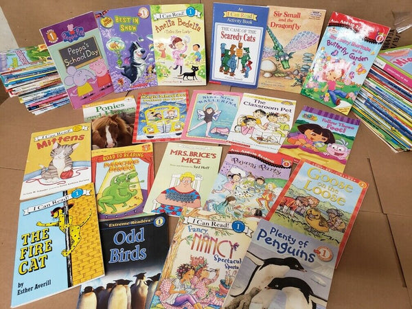 Lot of 10 Level 1 BOOKS FOR GIRL~RL~Ready to-I Can Step into Learn Read - RANDOM