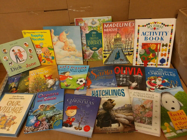 Lot of 1000 Learn to Read Mixed K-5 Kids Children Books Picture RANDOM Free Ship