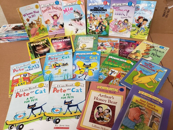 Lot of 10 Level 1 BOOKS FOR GIRL~RL~Ready to-I Can Step into Learn Read - RANDOM
