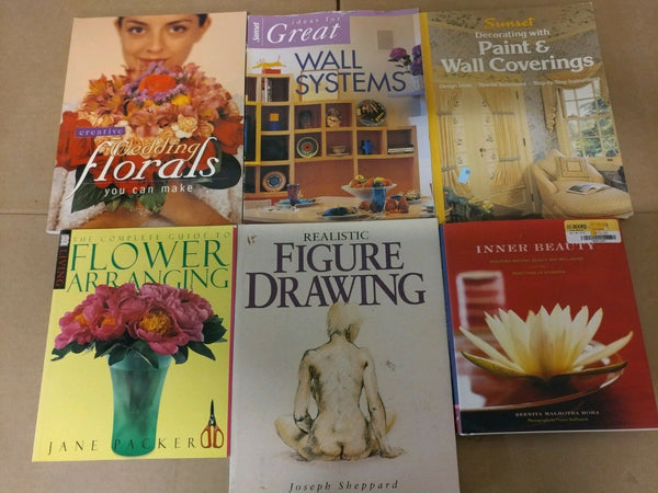 Lot of 10 Hobby Craft Design Home Decorating Quilt Knit Sewing Books RANDOM*MIX