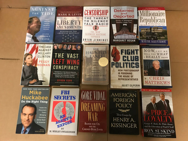 Lot of 10 Political Science Government Law Constitution US World Book MIX*RANDOM