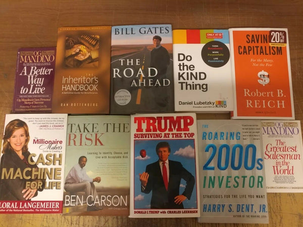 Lot of 10 Business Leadership Management Economic Investment Marketing Book MIX