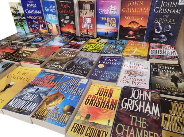 John Grisham paperback book lot — sample photo 4