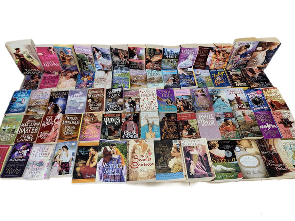 Historical Romance Paperback Books: Mixed Vintage Fiction Popular Authors Lot — photo 5