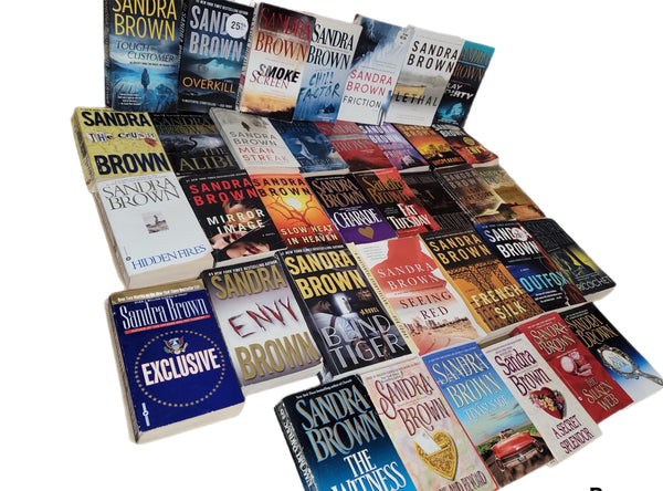 Sandra Brown Paperback Books Lot: 10 Mystery Romance Assorted Novels — photo 4