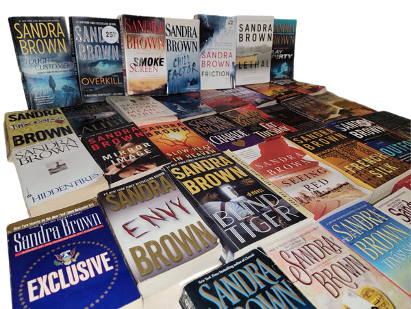 Sandra Brown Paperback Books Lot: 10 Mystery Romance Assorted Novels — photo 5