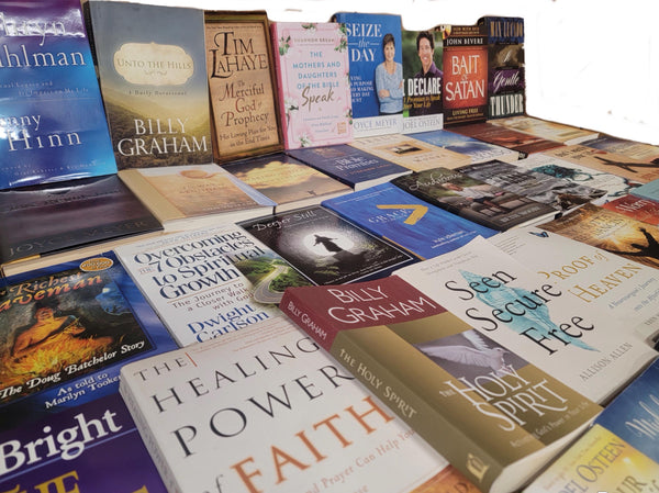 15 Lb Lot of Christian Theology Books: Bible Study, Sermons, Spiritual Healing — photo 3