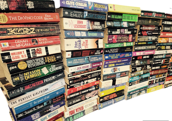 Mystery Thriller Paperback Book Lot: Crime Fiction, Suspense - Random Mix — photo 3