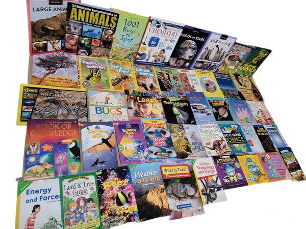 Science & Nature Kids Books Lot: Educational Learning — photo 1
