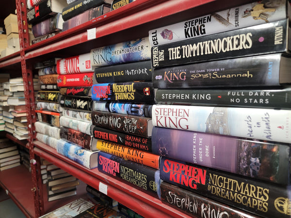 Stephen King Hardcover Books Lot: Horror, Crime, Fantasy - 10 Book Set — photo 1