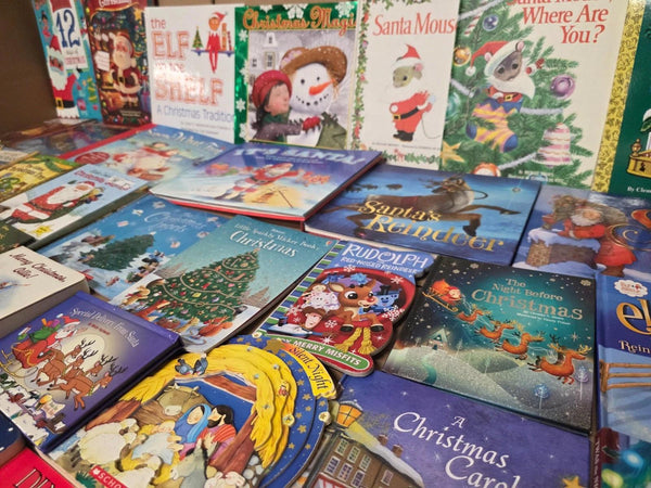 Lot of 10 Kids Christmas Books Bundle – Holiday Santa Elf Reindeer Snowman Winter Collection, Curated Titles, Children's Holiday Books — photo 4