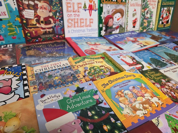 Lot of 10 Kids Christmas Books Bundle – Holiday Santa Elf Reindeer Snowman Winter Collection, Curated Titles, Children's Holiday Books — photo 5