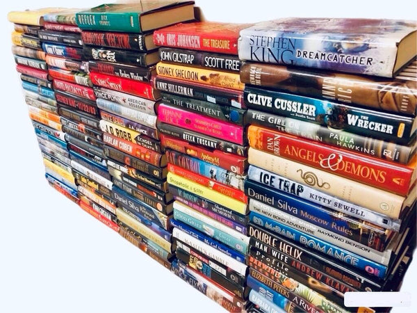 Mystery Thriller Hardcover Book Lot: Hardback Fiction with Dust Jackets — photo 6