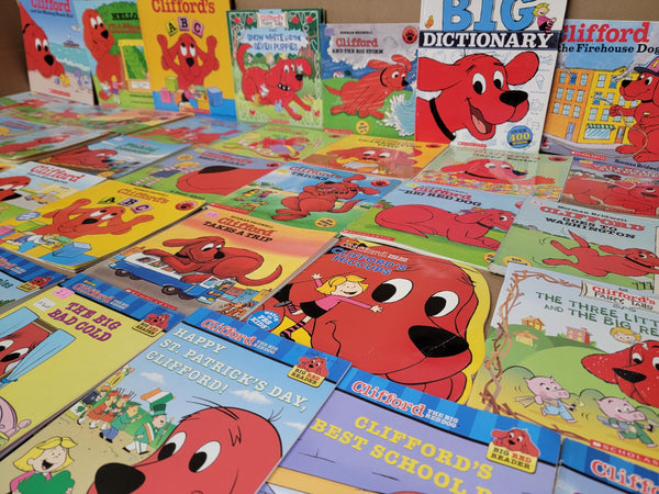 Clifford Big Red Dog Book Lot - Norman Bridwell Scholastic Children's Books — photo 4
