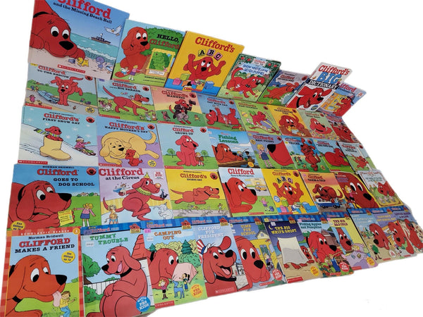 Clifford Big Red Dog Book Lot - Norman Bridwell Scholastic Children's Books — photo 2