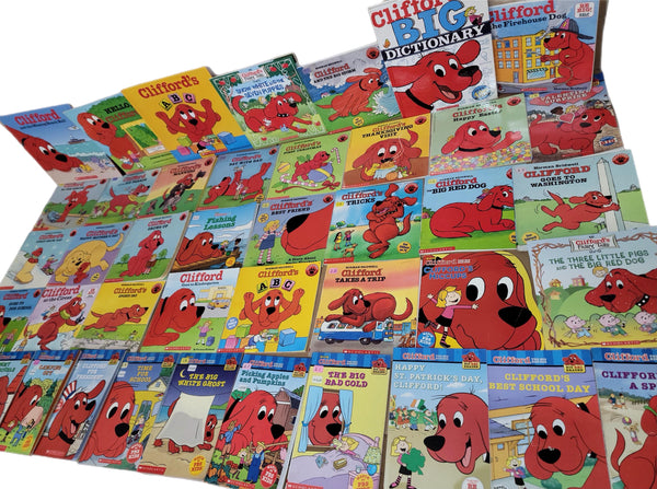 Clifford Big Red Dog Book Lot - Norman Bridwell Scholastic Children's Books — photo 1
