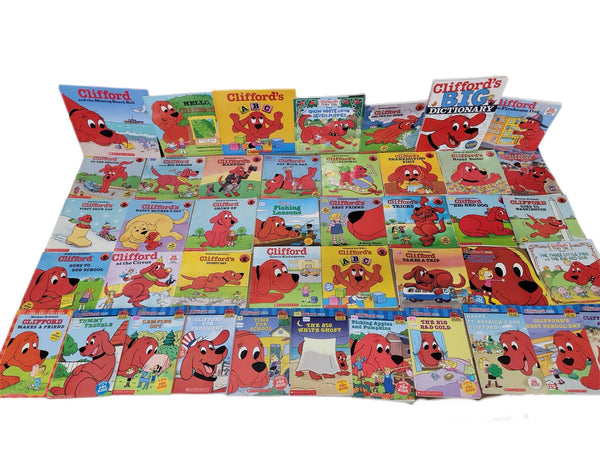 Clifford Big Red Dog Book Lot - Norman Bridwell Scholastic Children's Books — photo 3