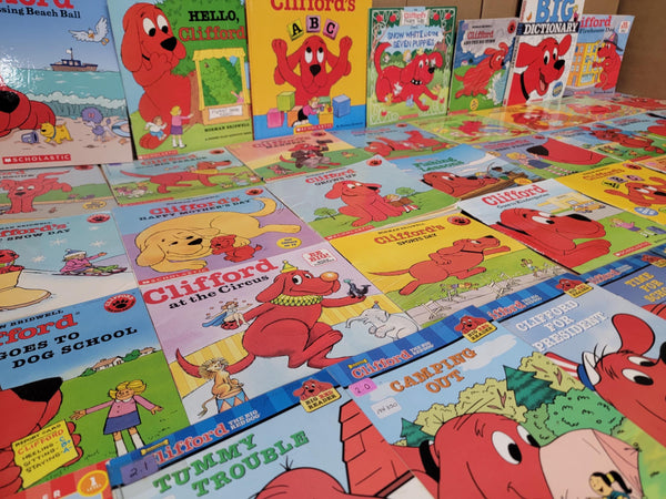 Clifford Big Red Dog Book Lot - Norman Bridwell Scholastic Children's Books — photo 5
