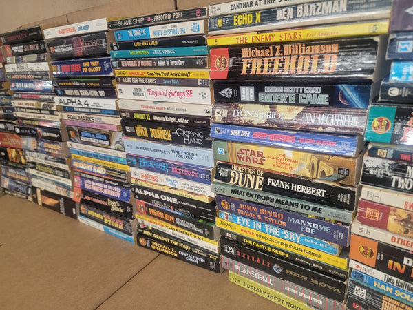 Vintage Science Fiction Paperback Book Lot: Curated Sci-Fi Mix — photo 5