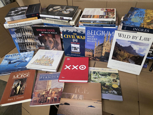 Decorative Coffee Table Book Lot: Curated Mix, Interior Design Display TableTop (Choose your Quantity) — photo 5