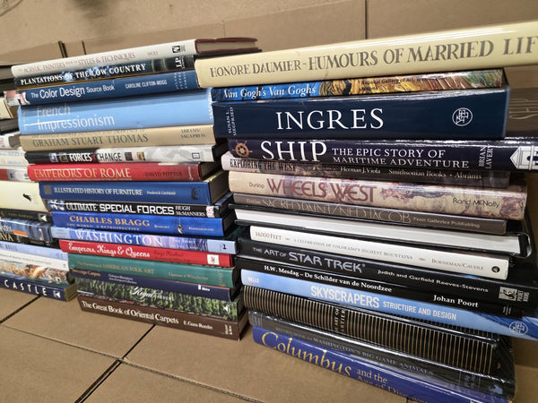Decorative Coffee Table Book Lot: Curated Mix, Interior Design Display TableTop (Choose your Quantity) — photo 8
