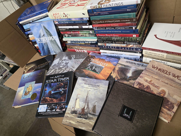 Decorative Coffee Table Book Lot: Curated Mix, Interior Design Display TableTop (Choose your Quantity) — photo 10