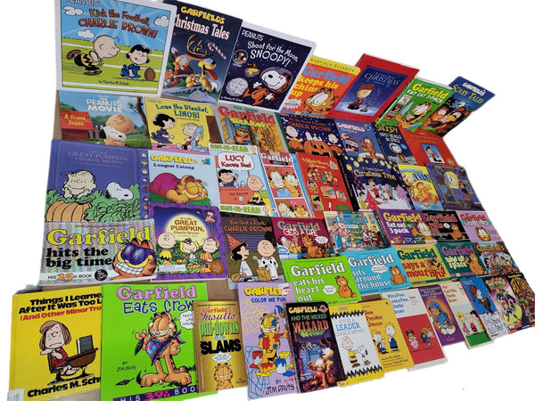 Garfield & Peanuts Comic Book Lot of 10: Vintage Cartoon Humor — photo 1