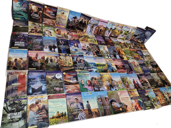 Lot of 20 Love Inspired Christian Romance Paperback Books - Assorted Set — photo 3