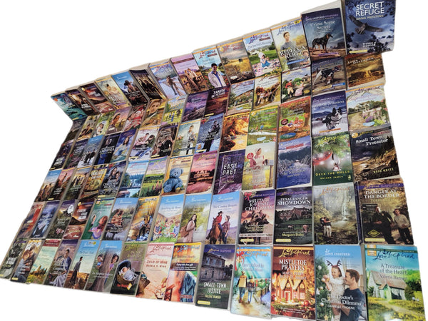Lot of 20 Love Inspired Christian Romance Paperback Books - Assorted Set — photo 2
