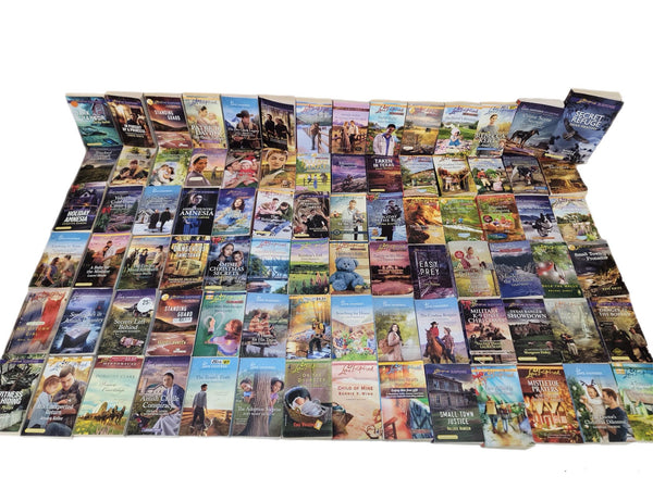 Lot of 20 Love Inspired Christian Romance Paperback Books - Assorted Set — photo 1