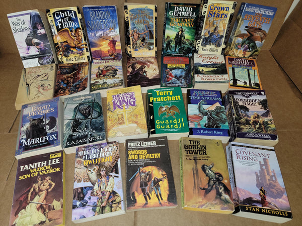 Vintage Fantasy Paperback Book Lot: Curated Mix of Authors — photo 6