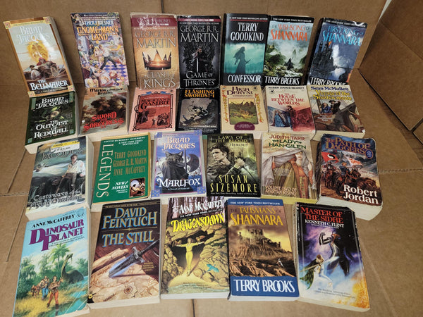 Vintage Fantasy Paperback Book Lot: Curated Mix of Authors — photo 2
