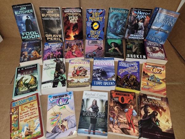 Vintage Fantasy Paperback Book Lot: Curated Mix of Authors — photo 5
