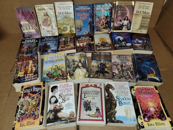 Vintage Fantasy Paperback Book Lot: Curated Mix of Authors — photo 3