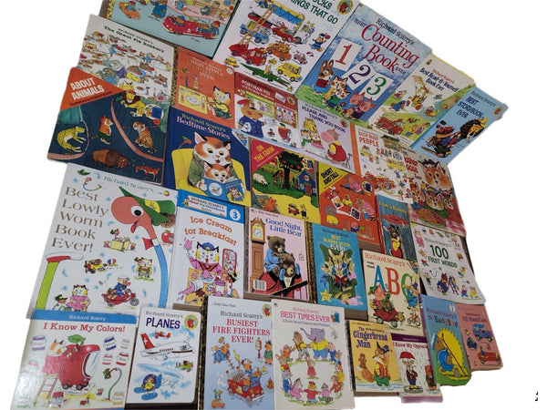 Richard Scarry Vintage Children's Books - Lot of 5 Curated Mix — photo 4