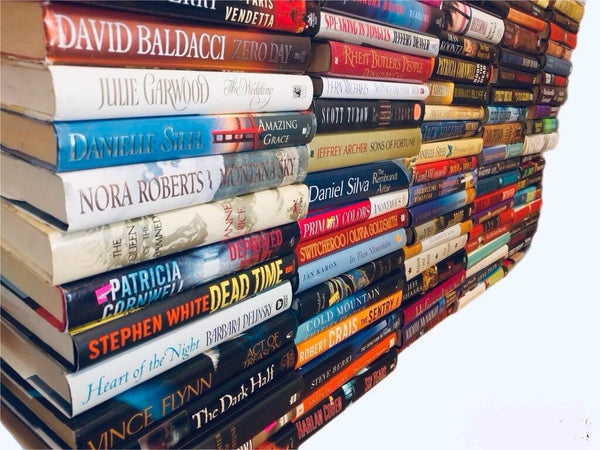 Lot of 10 Hardcover Fiction Books: General Genre Mix with Dust Jackets — photo 6