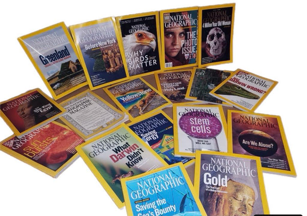 Vintage National Geographic Magazines: Curated Mixed Lot for Collage, Journal, Display Scrapbooking Crafts Ephemera Travel Art Supplies DIY — photo 6