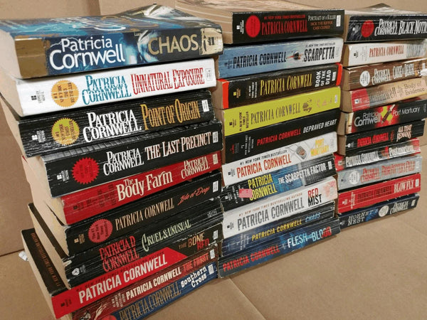 Patricia Cornwell Mystery Paperback Lot of 10 – Random Scarpetta & Brazil Series Crime Fiction Thrillers Book Collection — photo 4
