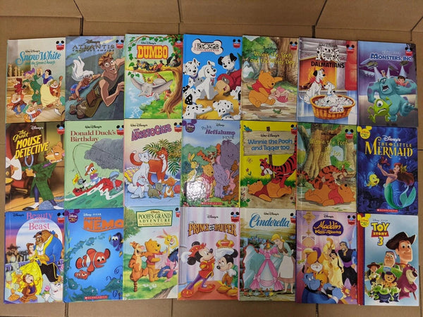 Lot of 10 Disney Wonderful World of Reading Children's Books Random Mixed Set Picture Storybooks Ages 2‑8 Kids Classics Bedtime Read‑Aloud — photo 1